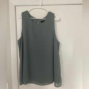 Pleione Green Sleeveless Blouse , NWT